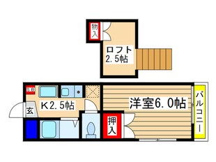 ヴェルドミールの物件間取画像